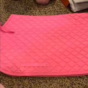 Pink saddle pad